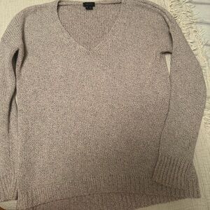 Women’s Theory chunky knit v neck sweater size small